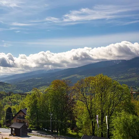Panorama Z Widokiem Na Gory *